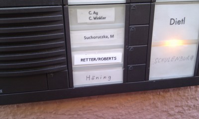 Picture of our letter box